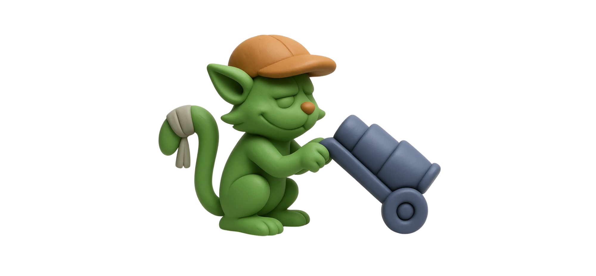 CapeWide Green mascot Crickett